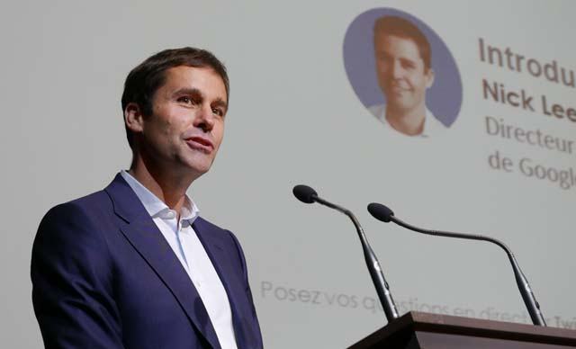 Nick Leeder, Directeur Général Google France