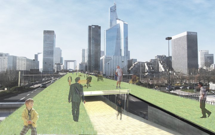 Insert Bridge - Proposition pour Concours ConstruirAcier 2011