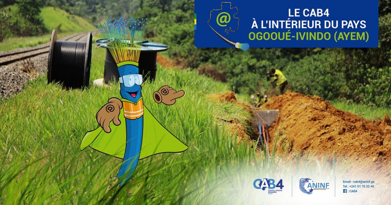CAB4-Gabon-Fibre-Optique