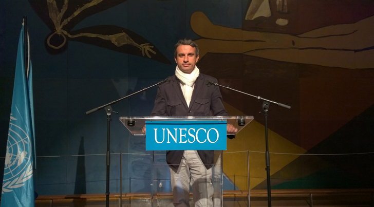 Thierry Barbaut s'exprime à l'UNESCO sur les droits des femmes en Afrique