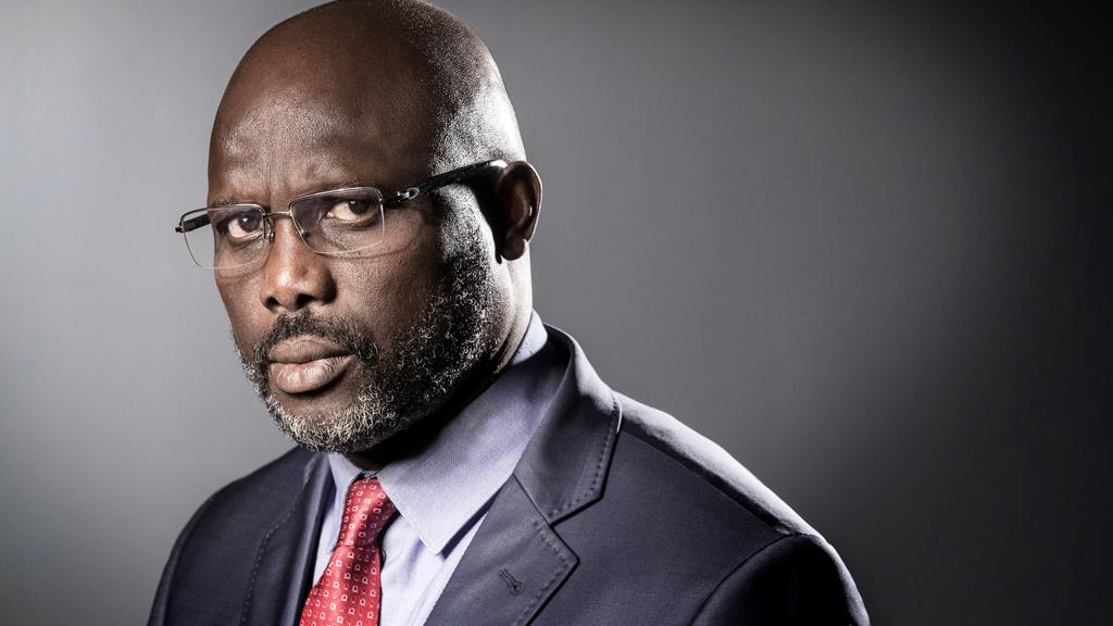 George Weah président du Liberia George Weah président du Liberia